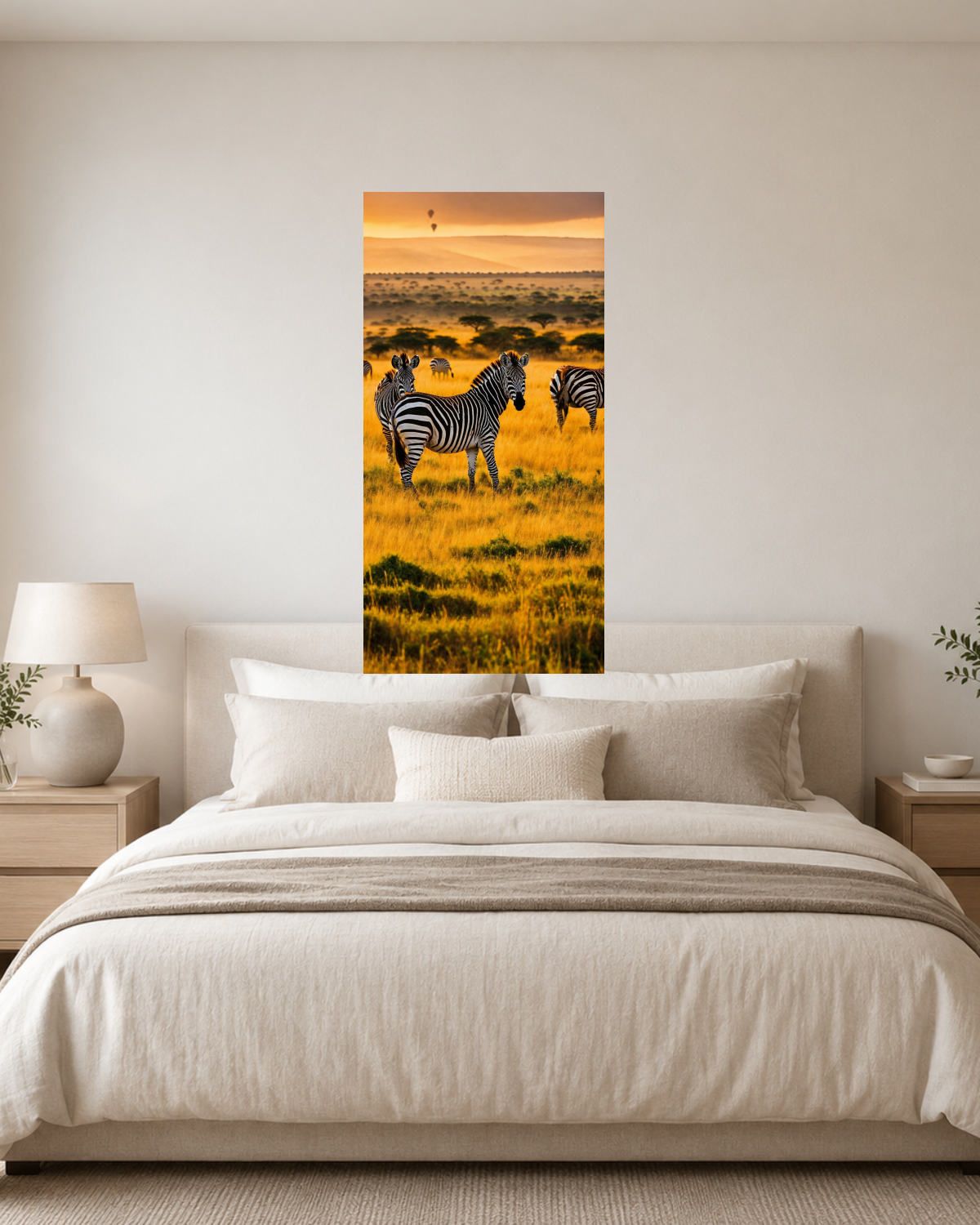 Chambre blanc crème