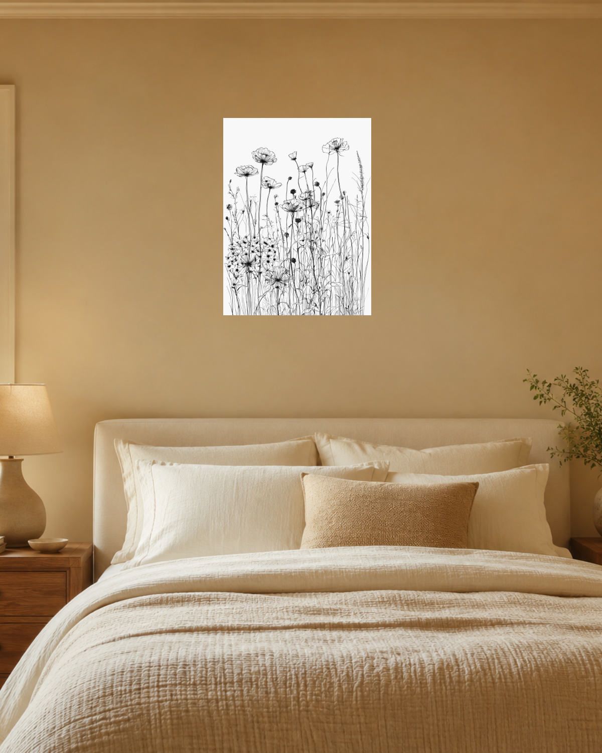 Chambre beige — vue 3