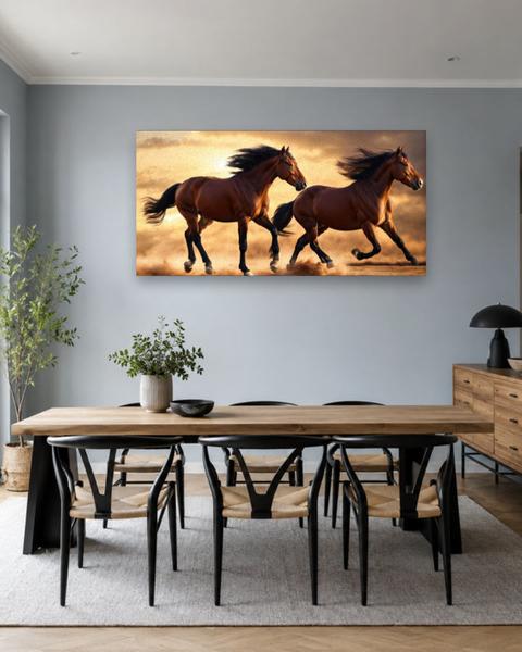 Salle à manger bleu gris