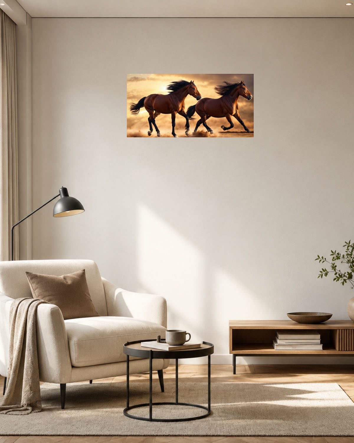 Salon fauteuil beige — vue 3