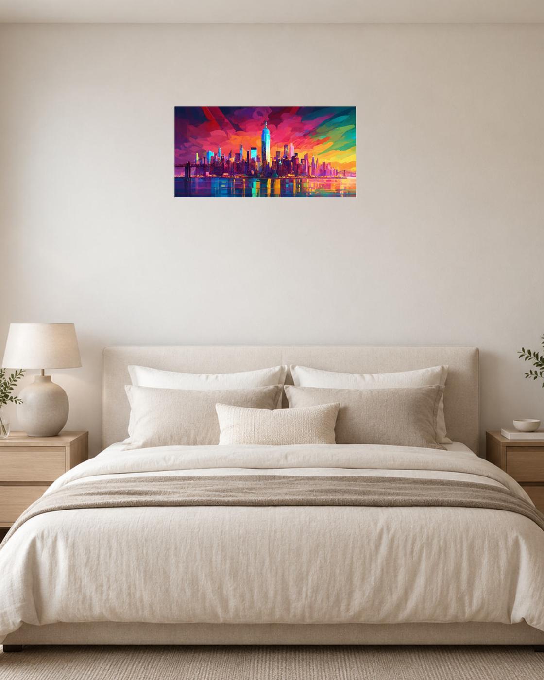 Chambre blanc crème