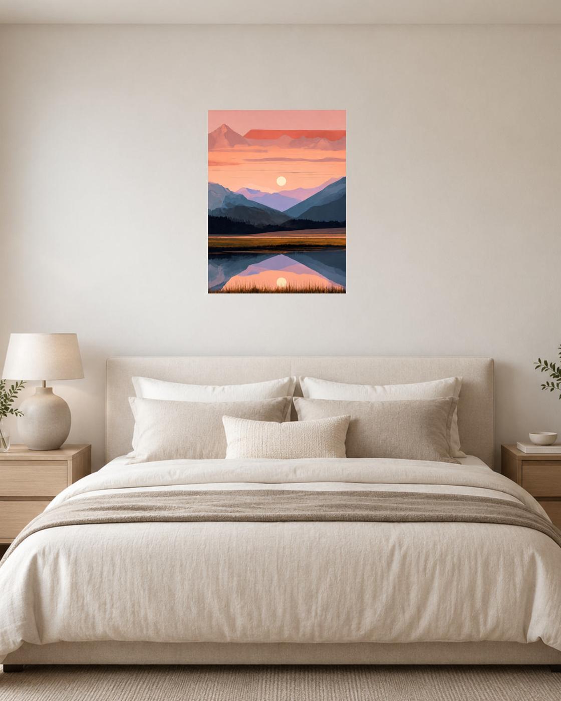 Chambre blanc crème