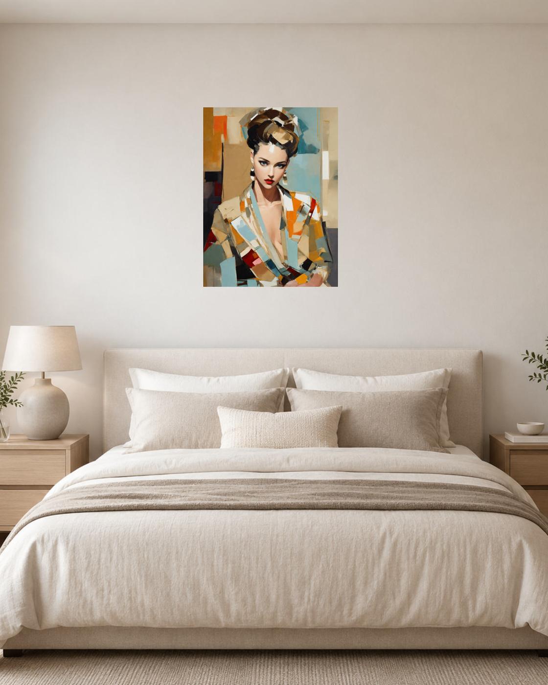 Chambre blanc crème