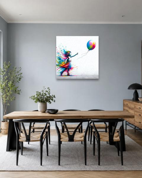 Salle à manger bleu gris