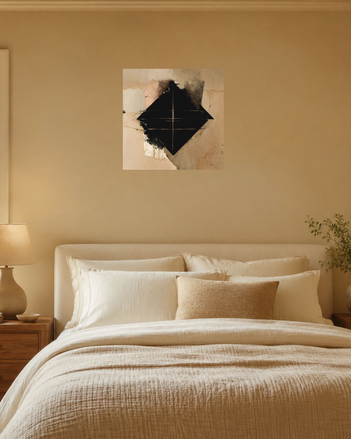 Chambre beige — vue 3