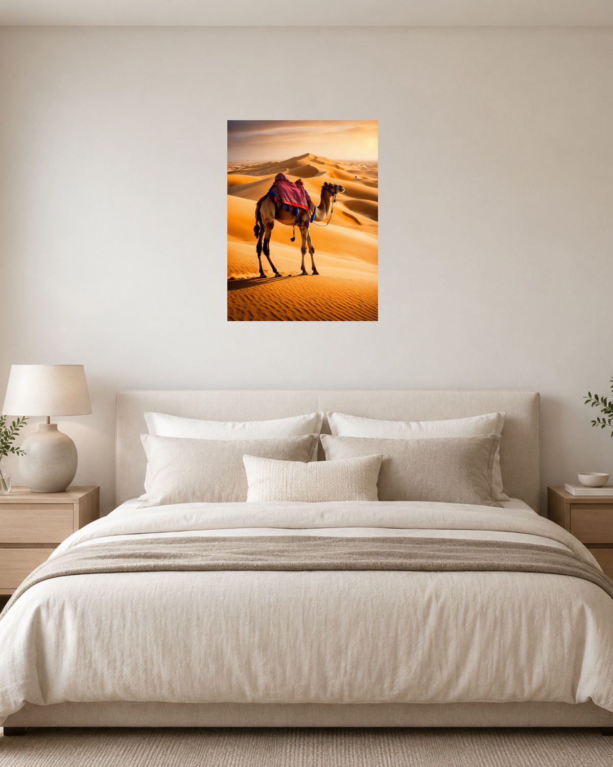 Chambre blanc crème