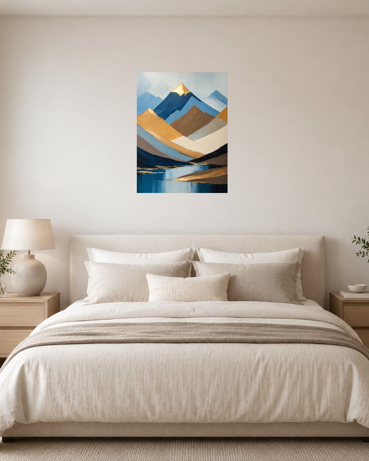 Chambre blanc crème