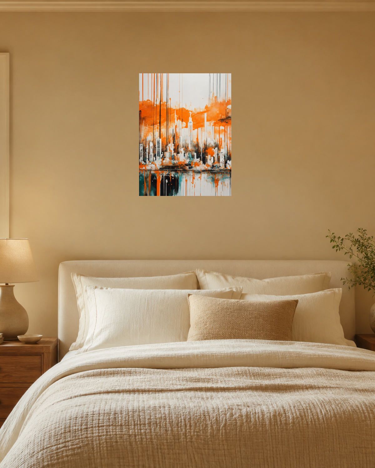 Chambre beige — vue 3