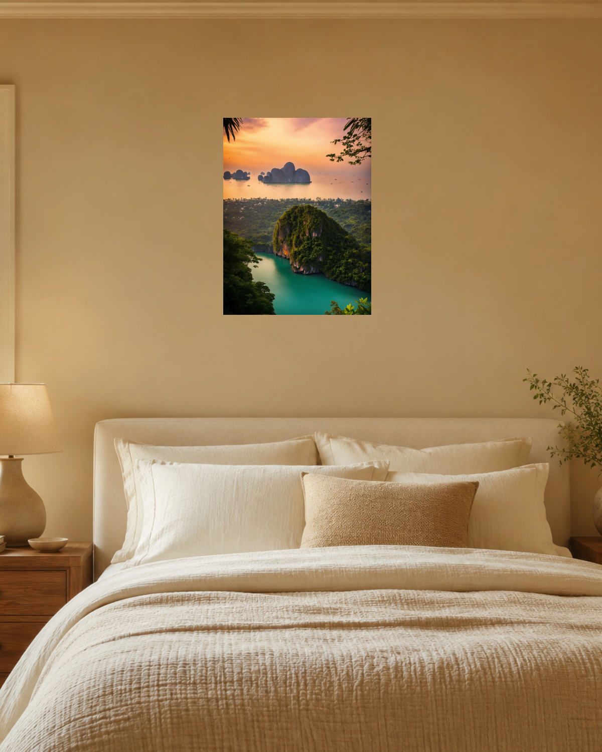 Chambre beige — vue 3