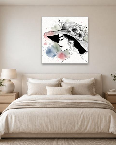 Chambre blanc crème