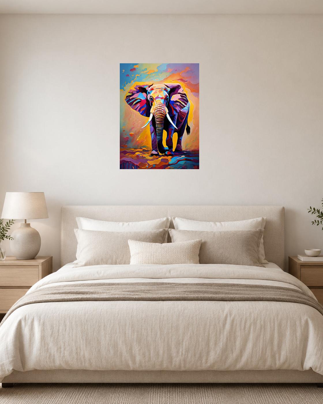 Chambre blanc crème