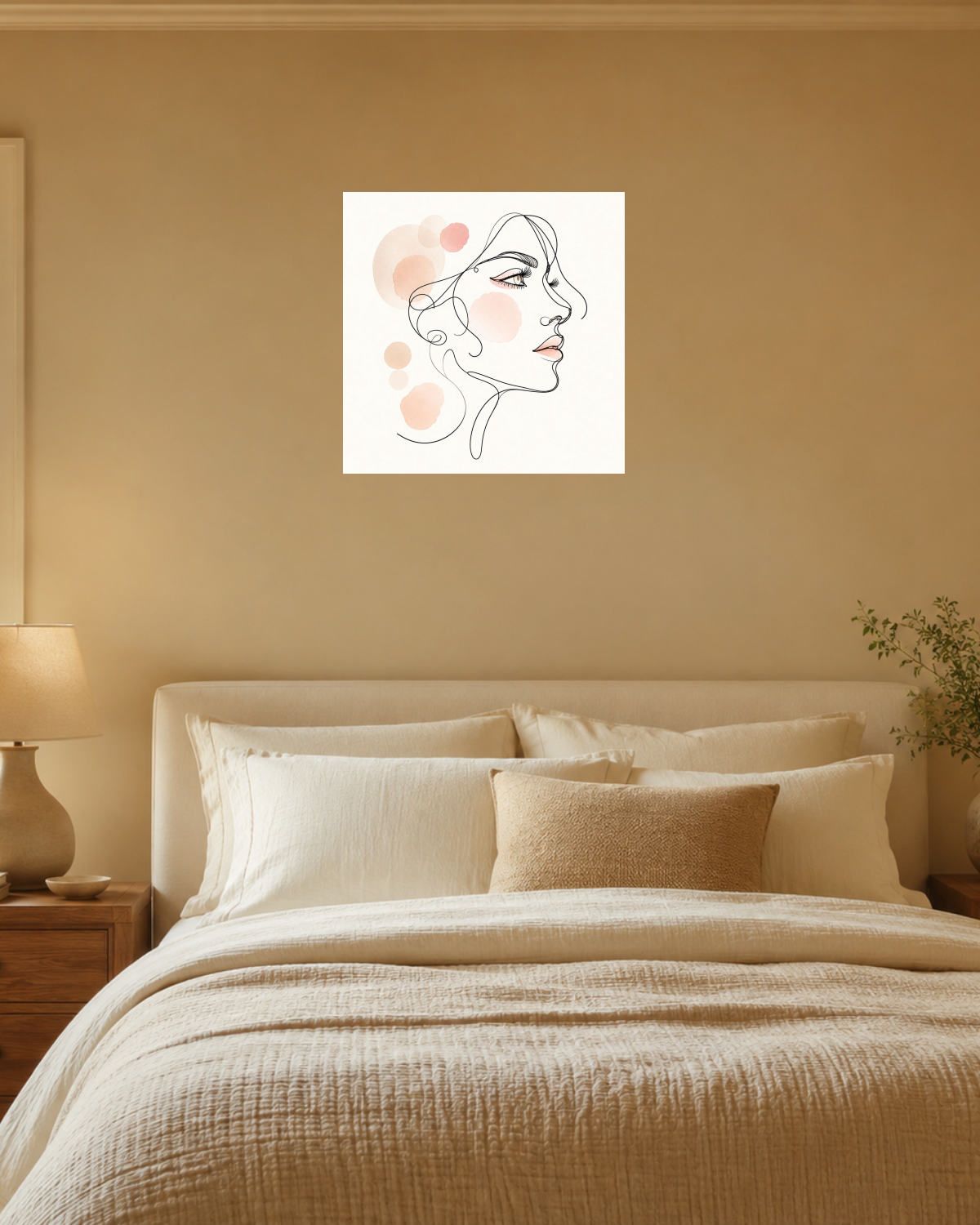 Chambre beige — vue 3