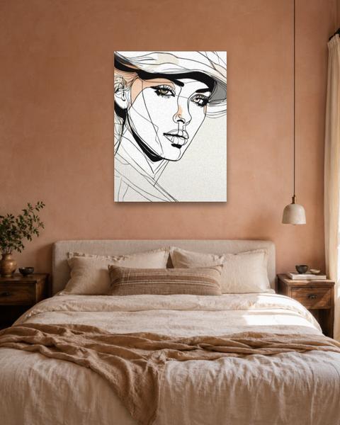 Chambre terracotta