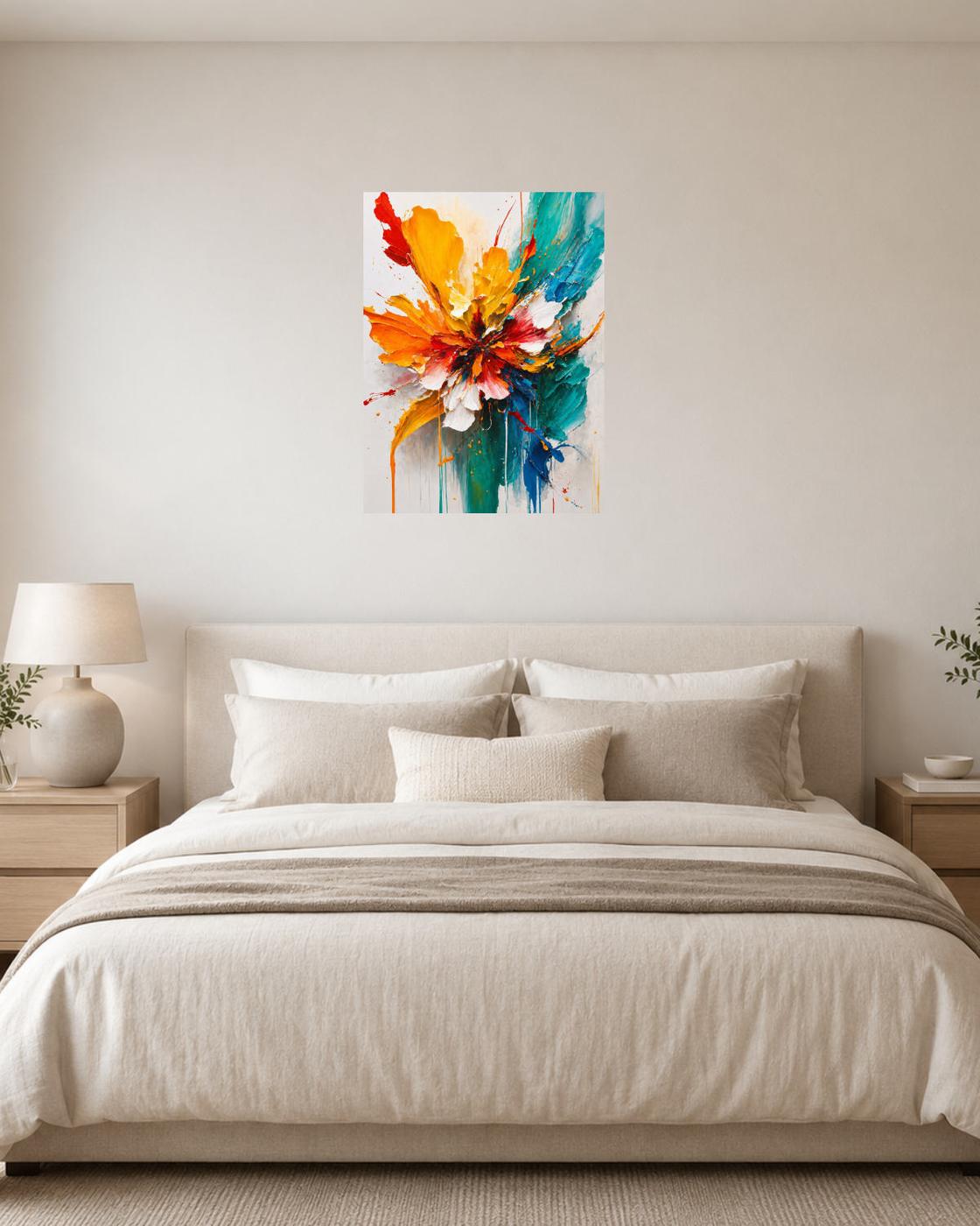 Chambre blanc crème