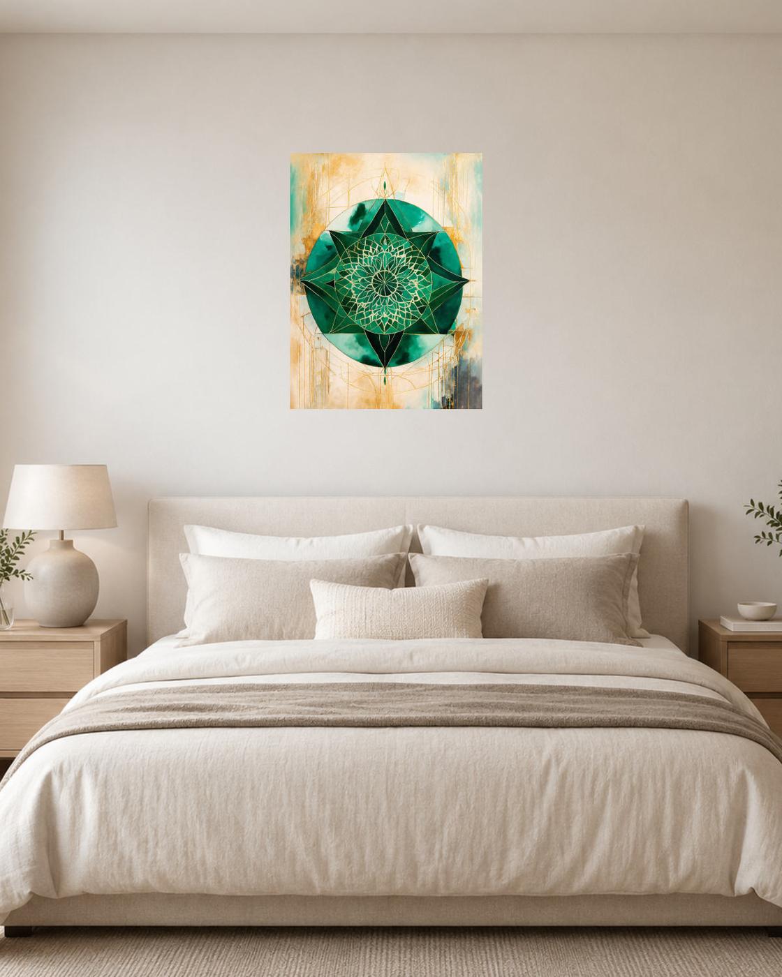 Chambre blanc crème