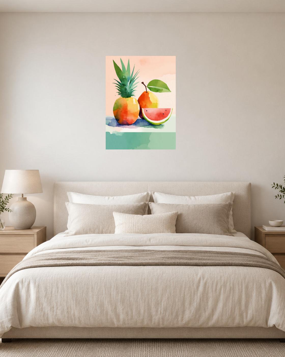 Chambre blanc crème