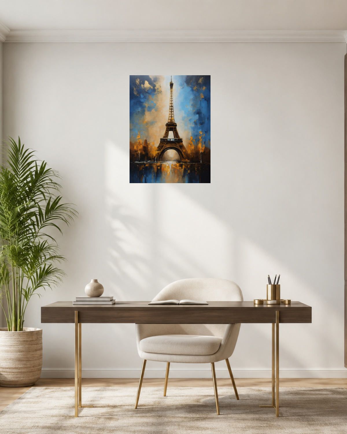 Bureau laiton — vue 3