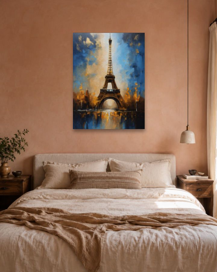 Chambre terracotta