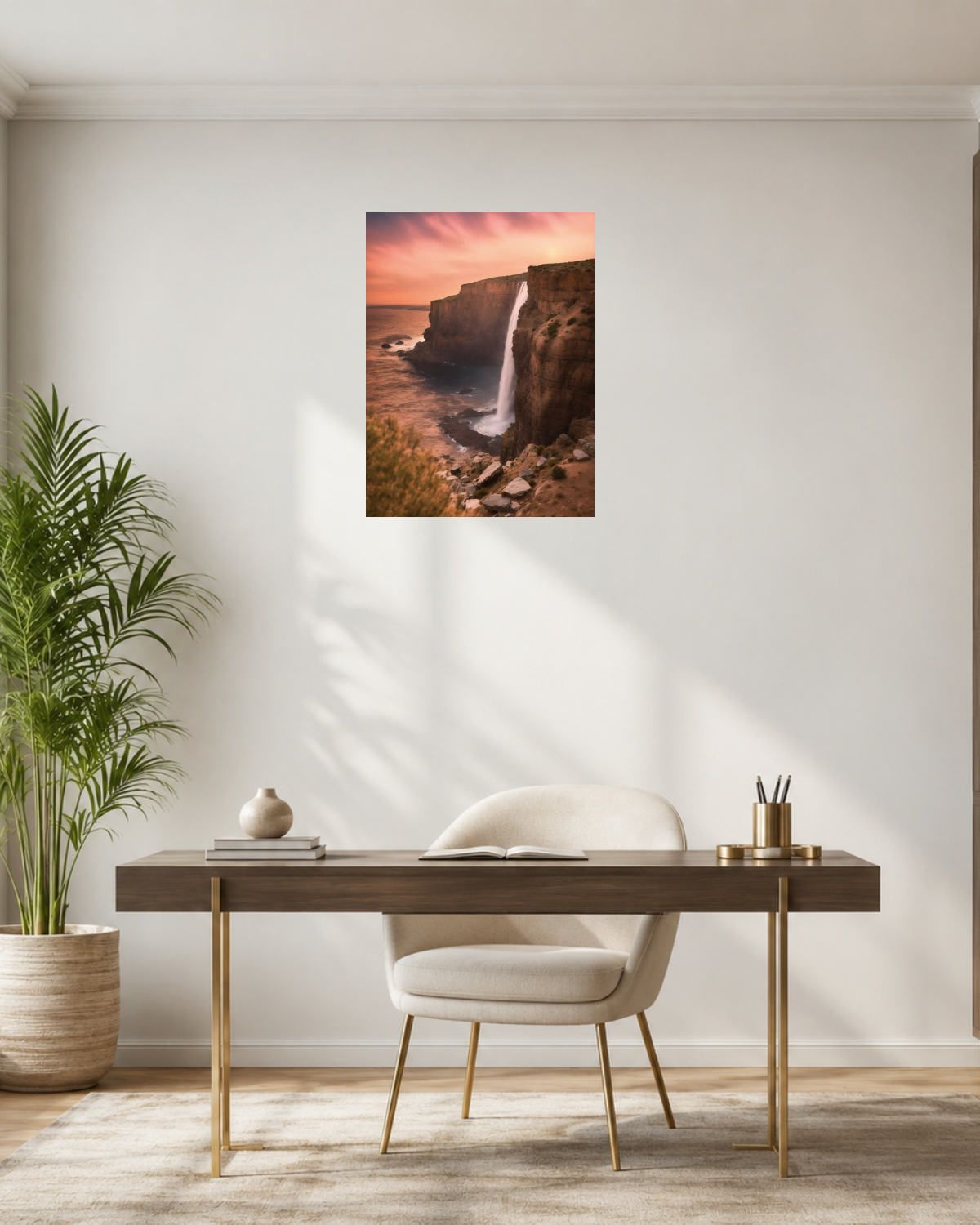 Bureau laiton — vue 3