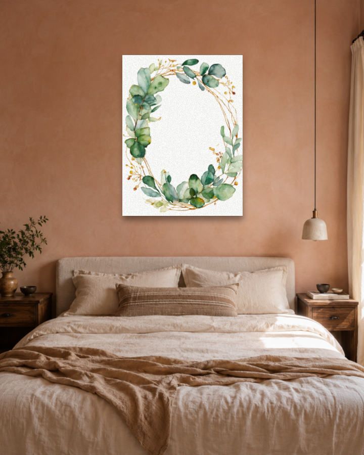 Chambre terracotta