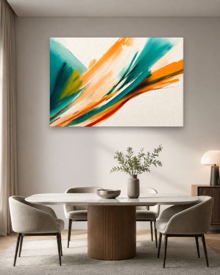 Salle à manger minimaliste
