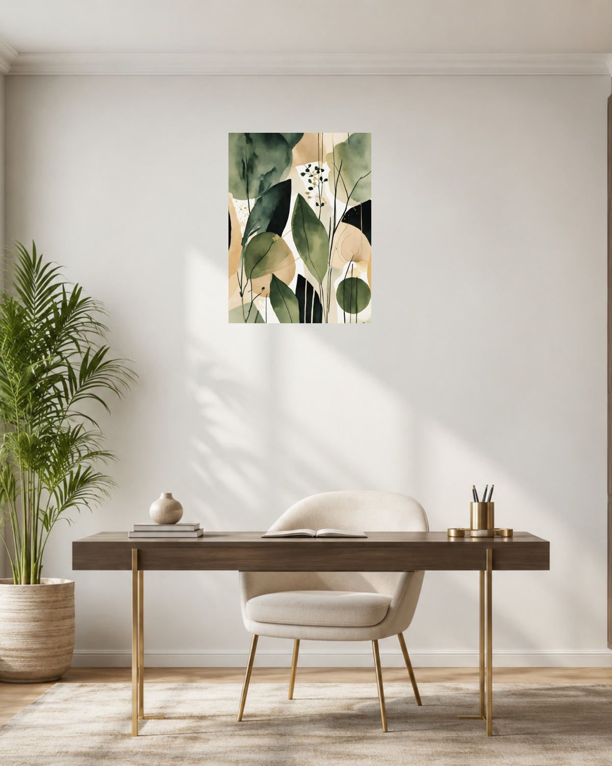 Bureau laiton — vue 3