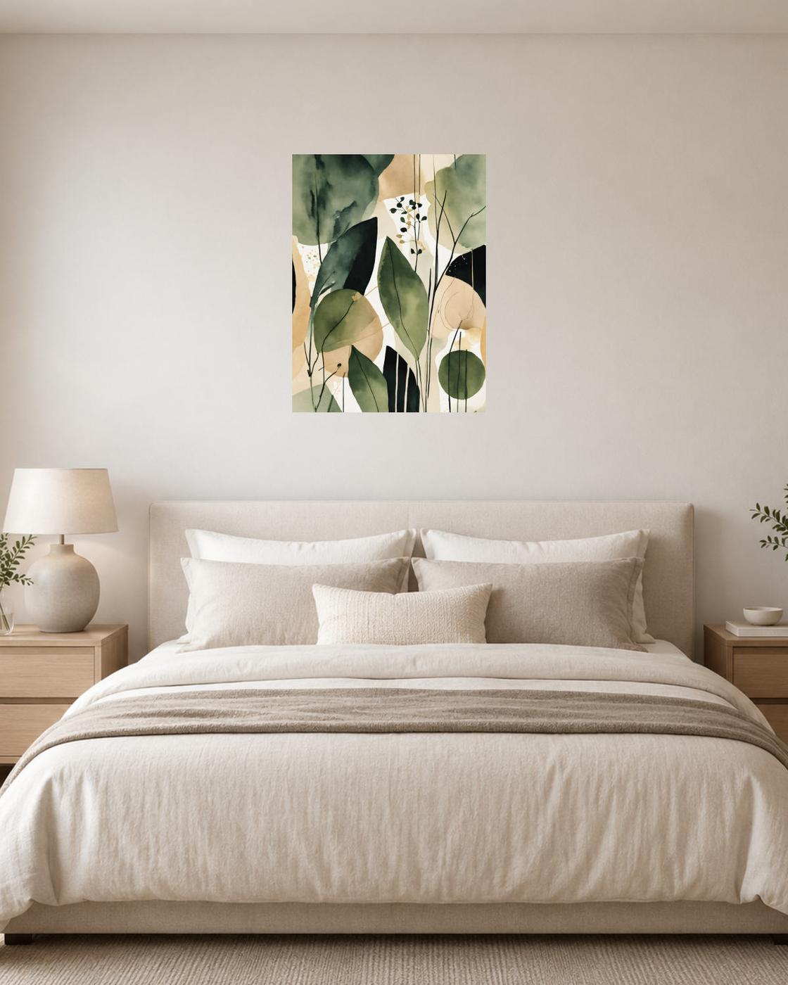Chambre blanc crème