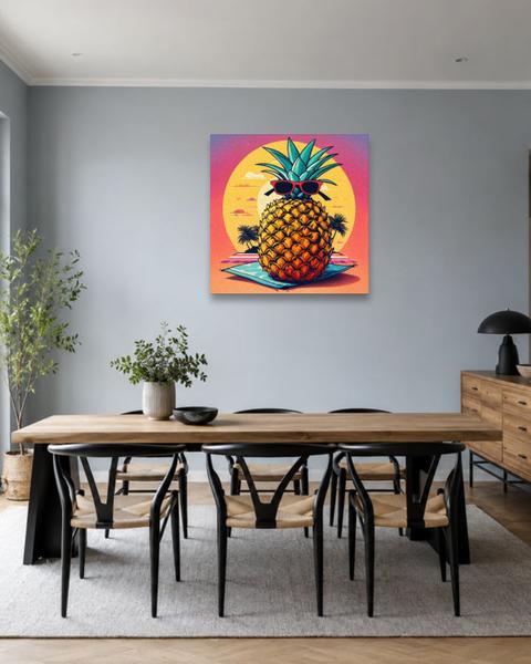 Salle à manger bleu gris