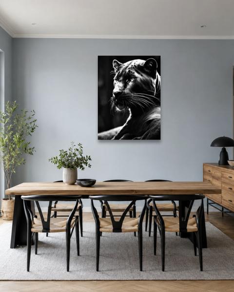 Salle à manger bleu gris
