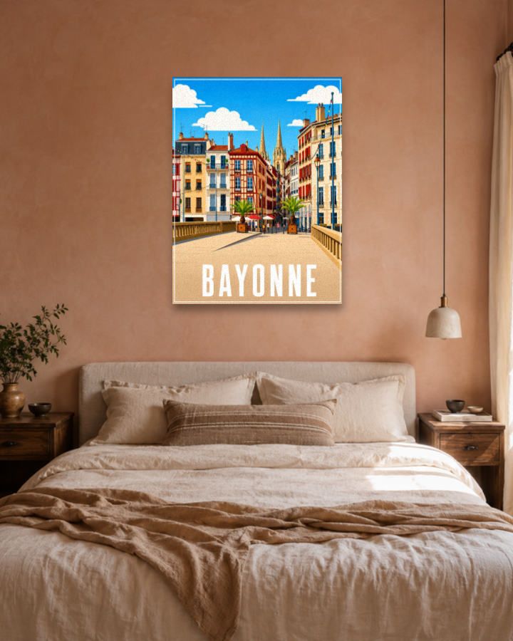Chambre terracotta