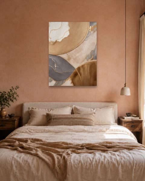 Chambre terracotta