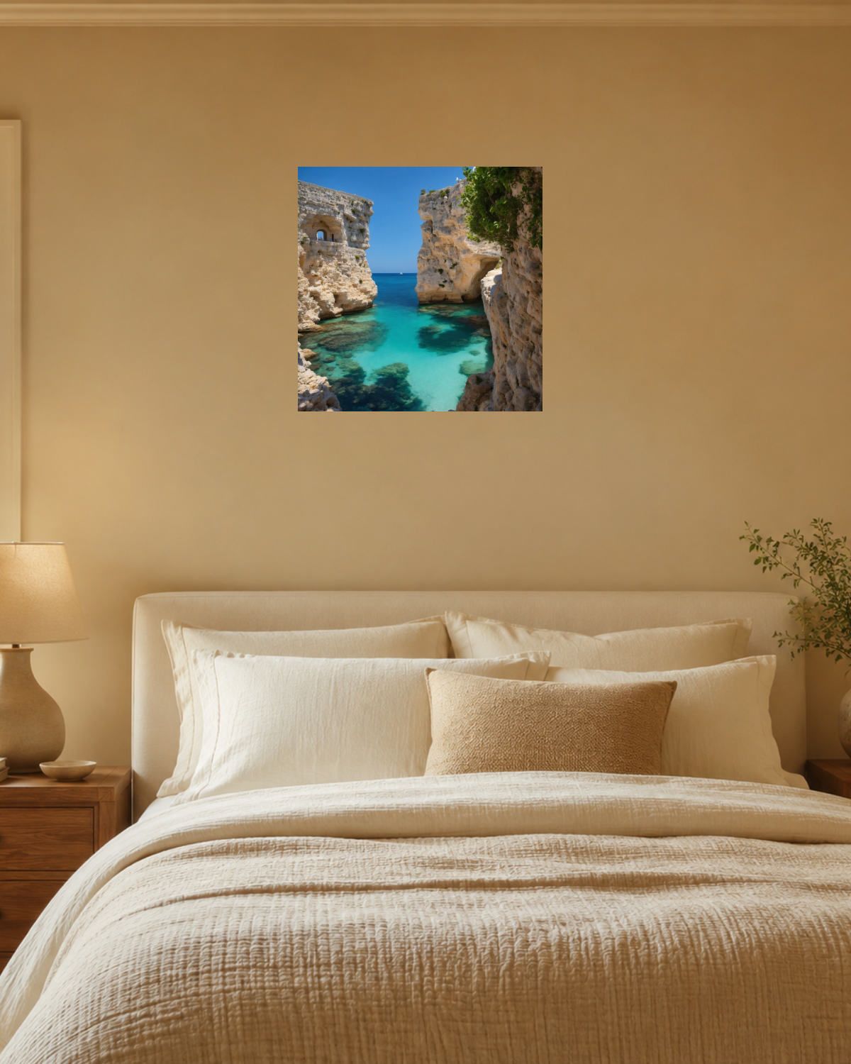 Chambre beige — vue 3