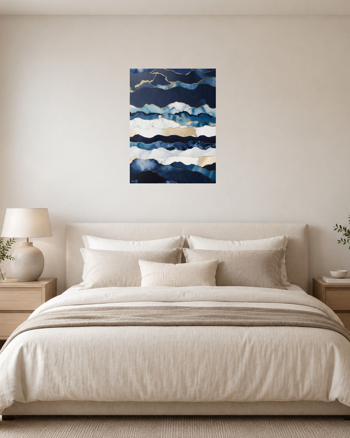 Chambre blanc crème