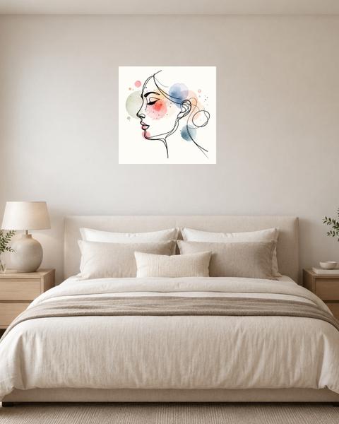 Chambre blanc crème