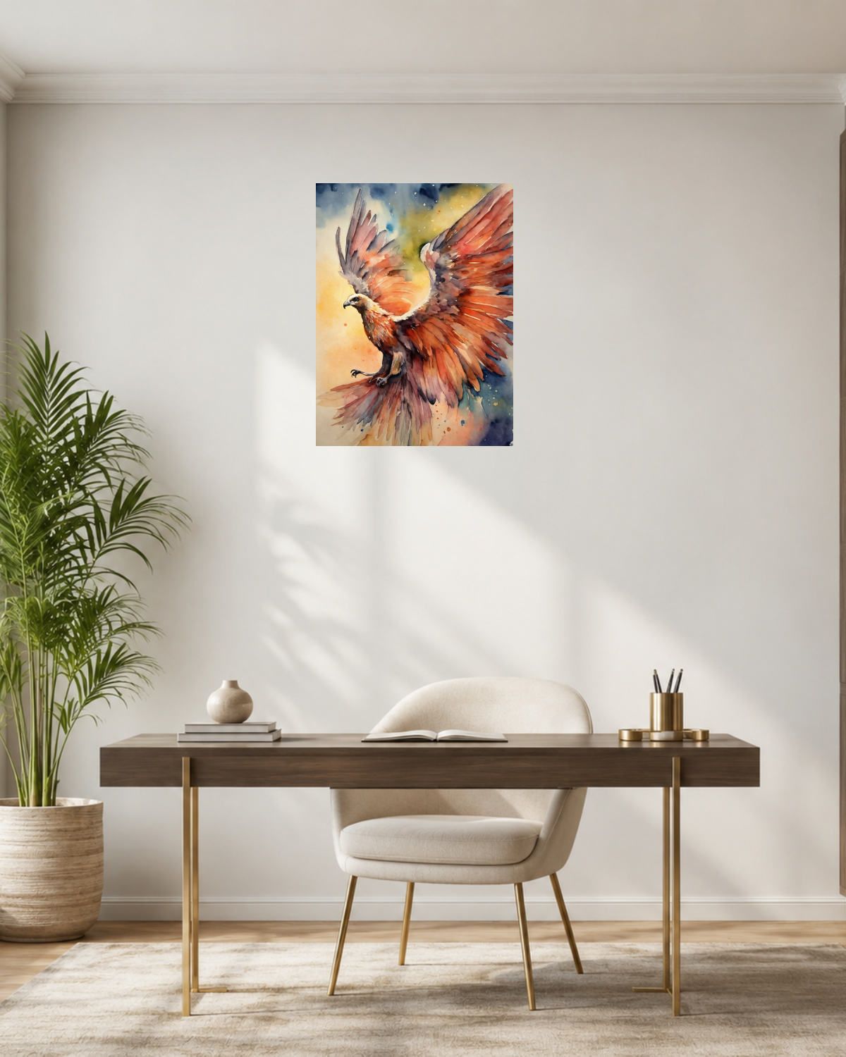 Bureau laiton — vue 3