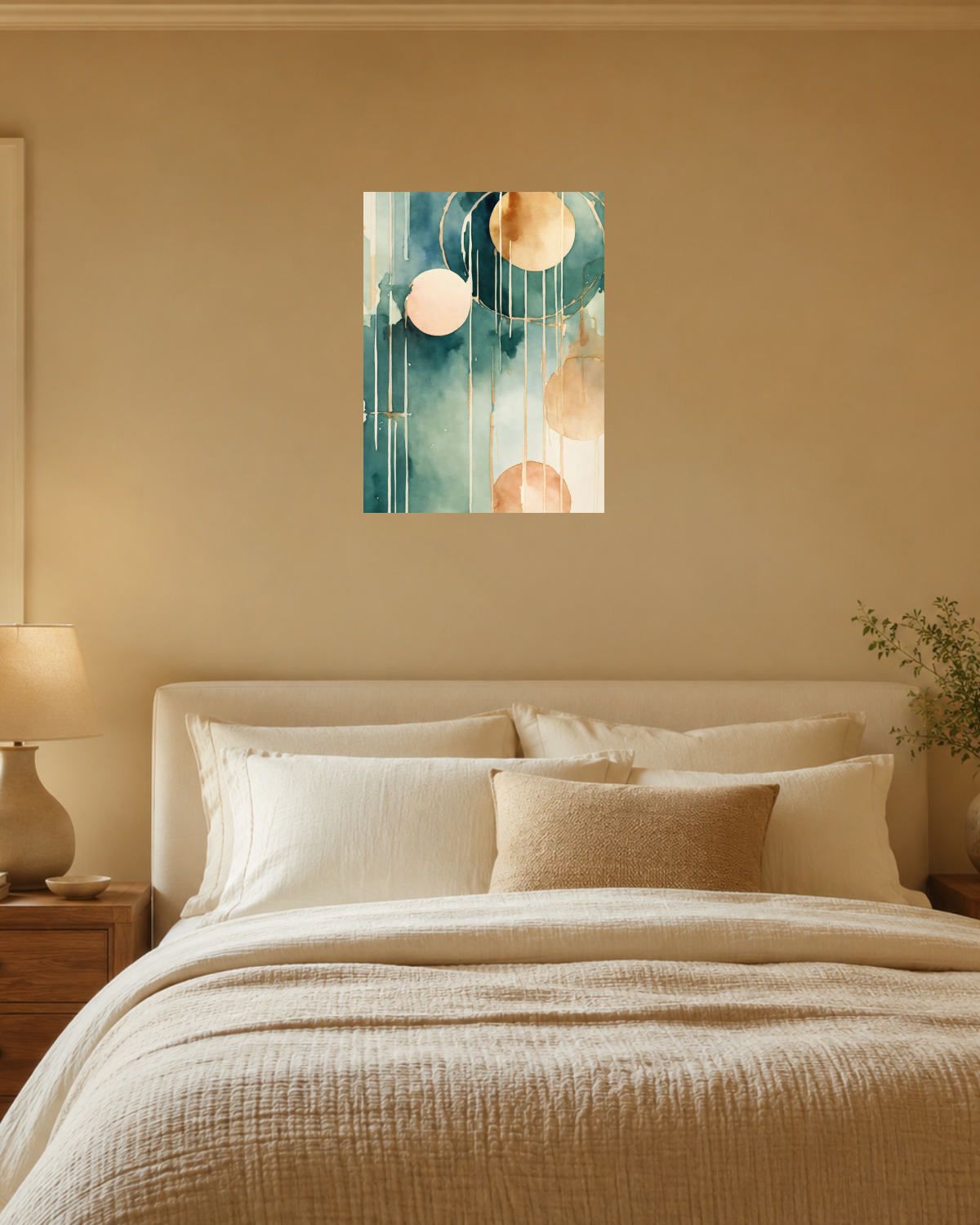 Chambre beige — vue 3