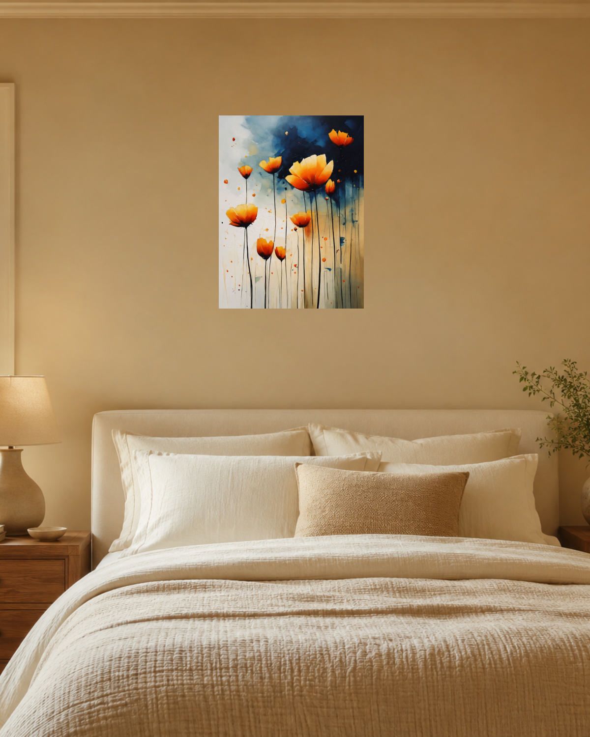 Chambre beige — vue 3
