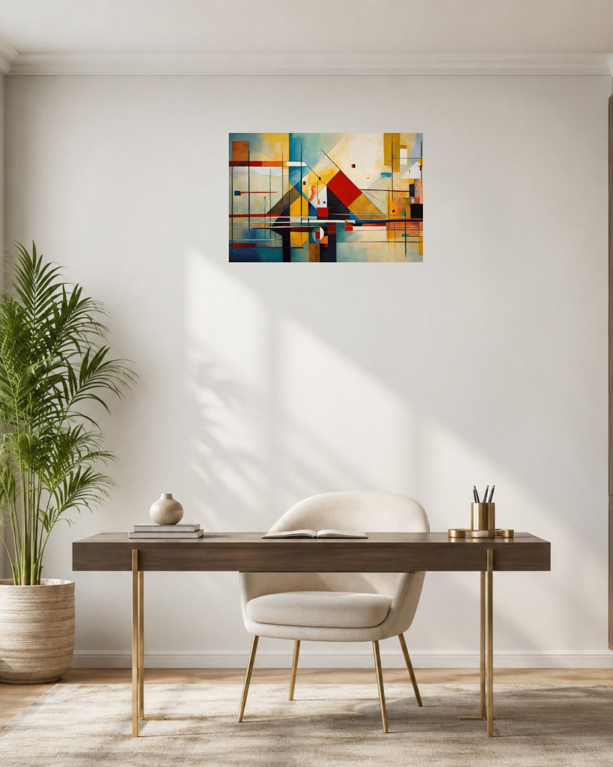 Bureau laiton — vue 3