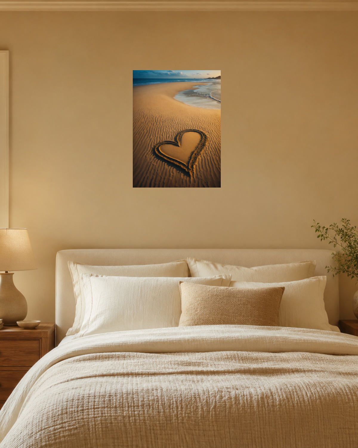 Chambre beige — vue 3