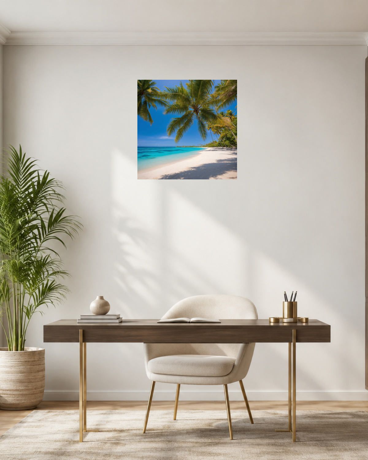 Bureau laiton — vue 3