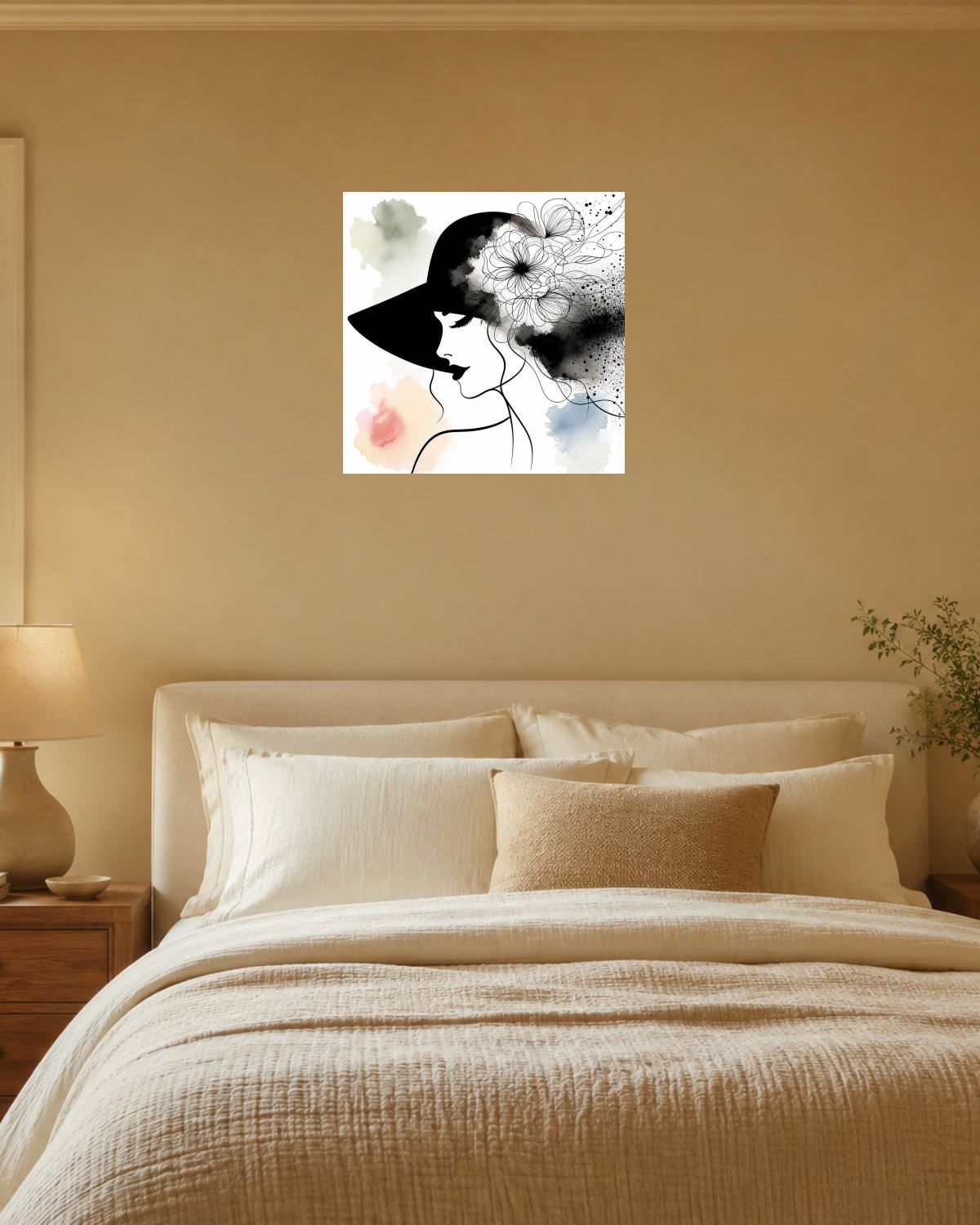 Chambre beige — vue 3