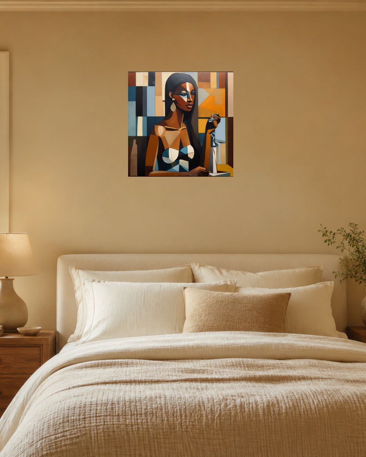 Chambre beige — vue 3