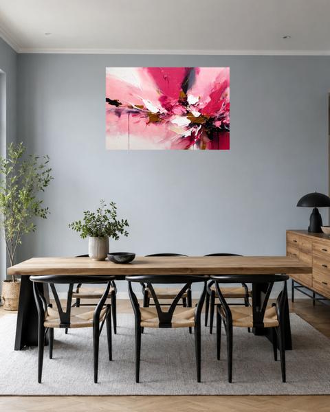 Salle à manger bleu gris