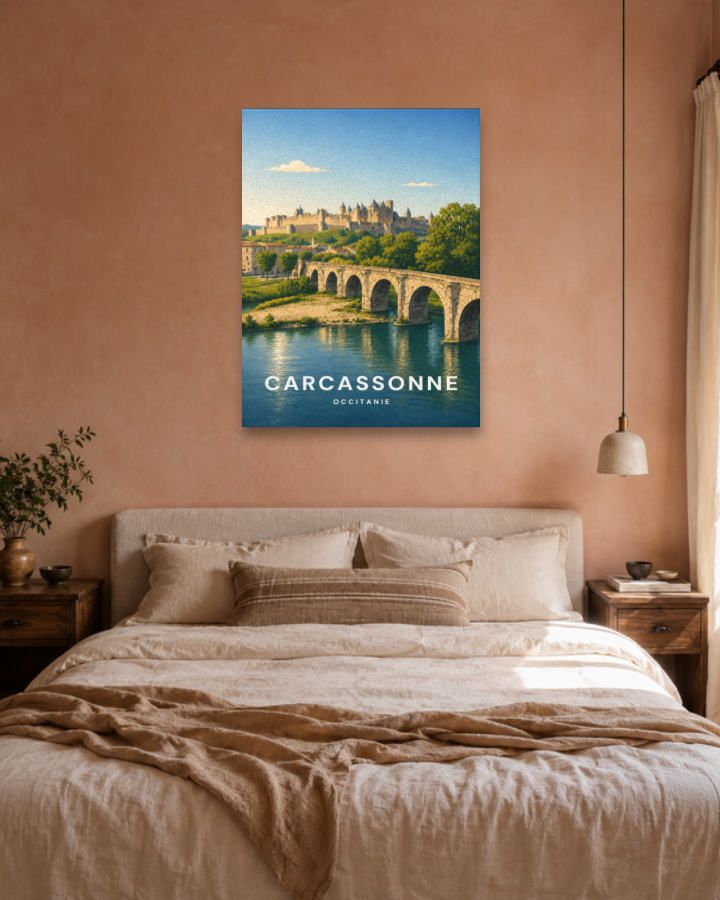 Chambre terracotta