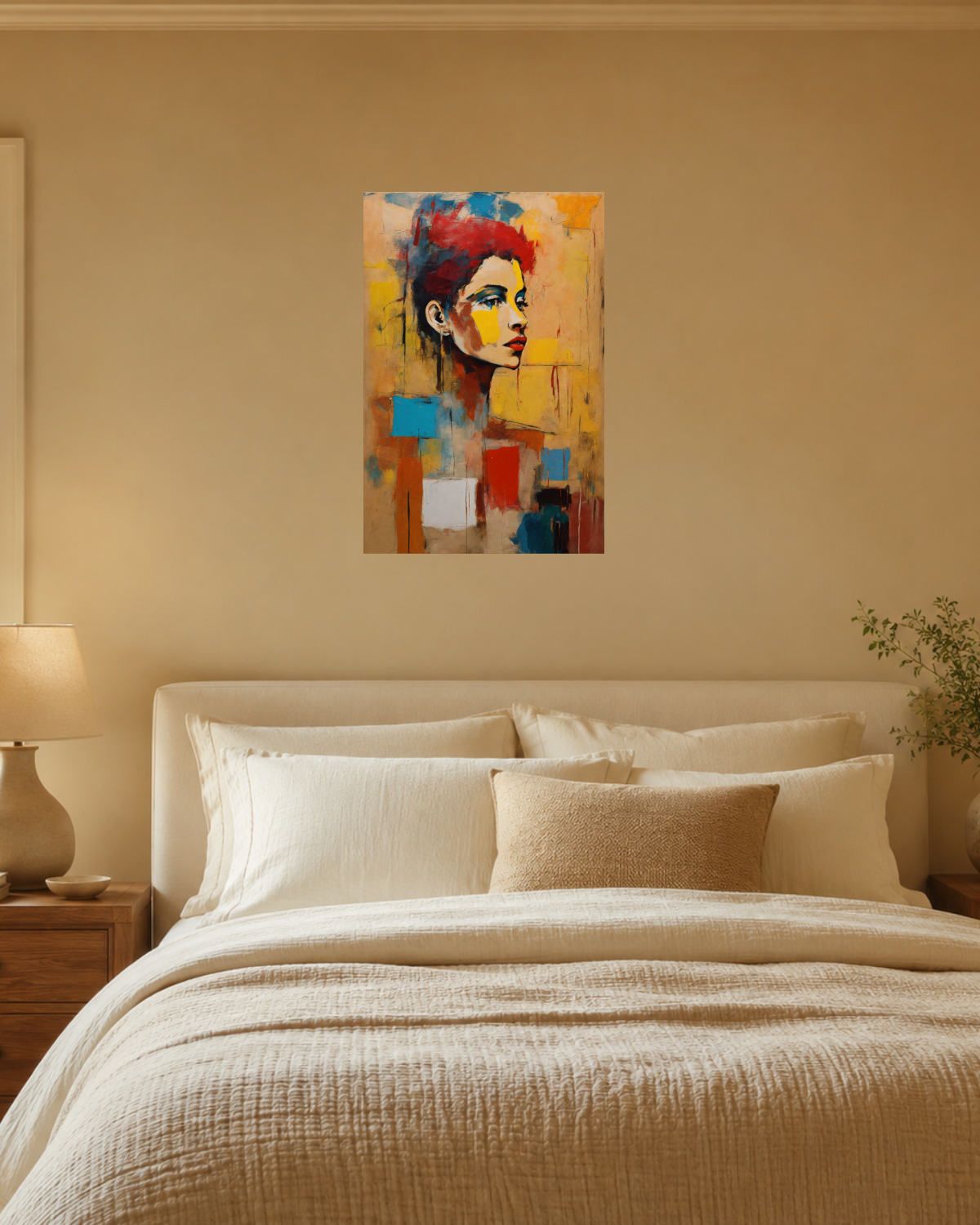 Chambre beige — vue 3