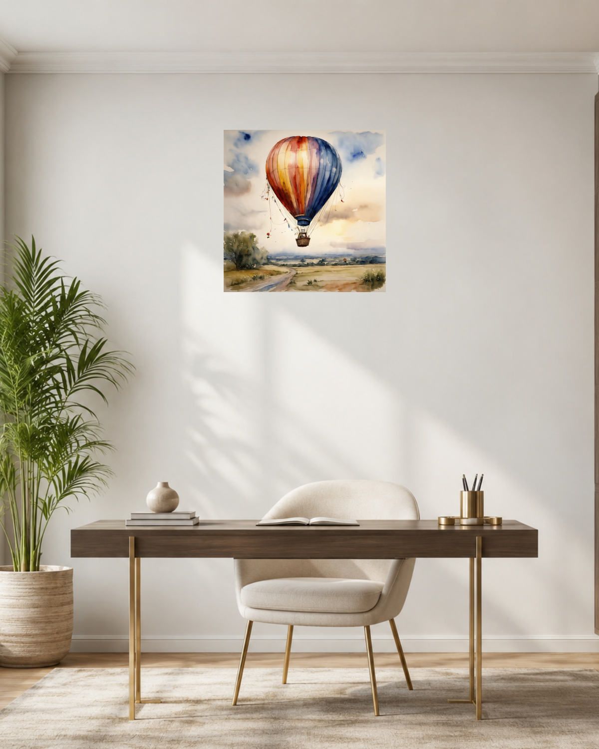 Bureau laiton — vue 3