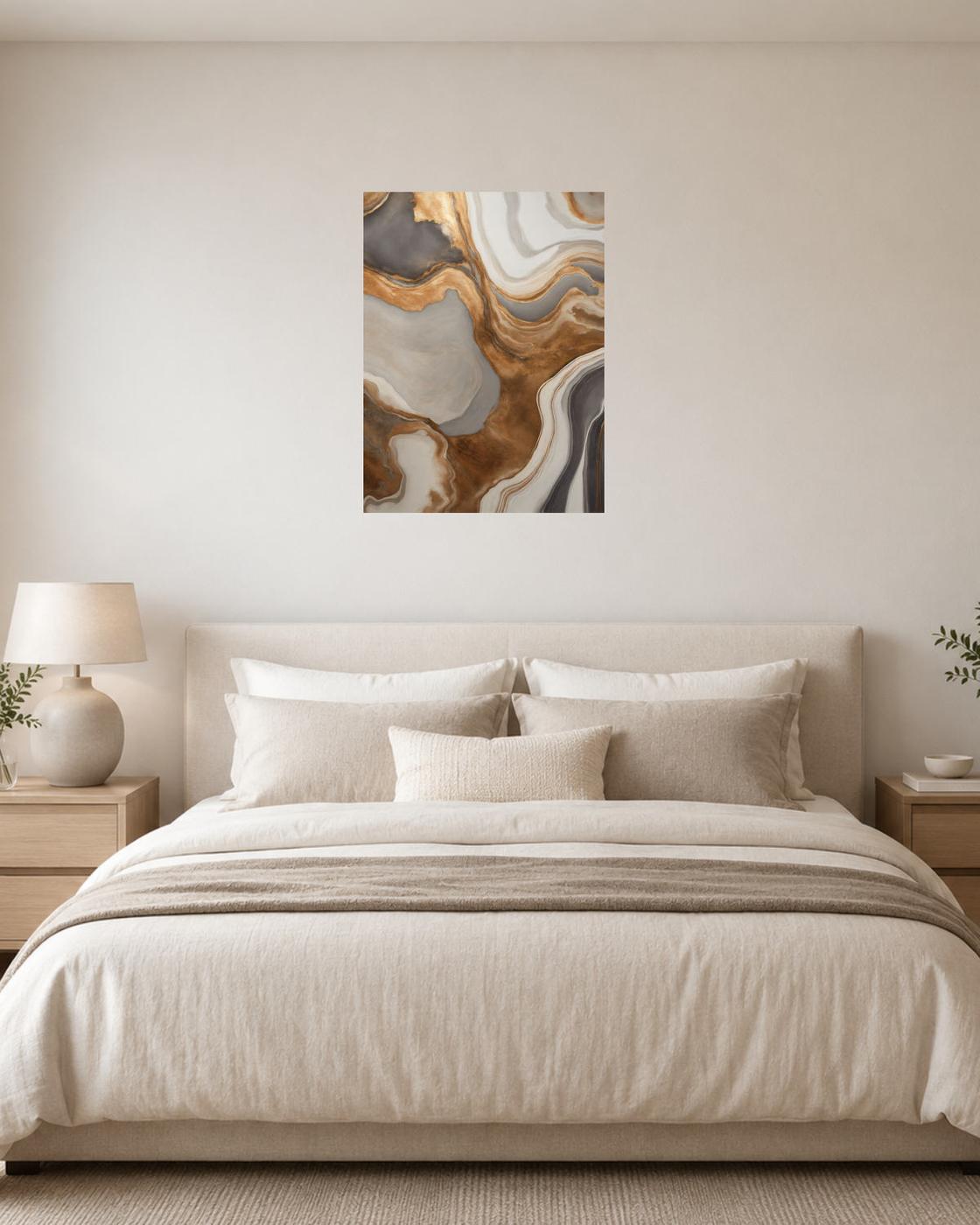 Chambre blanc crème