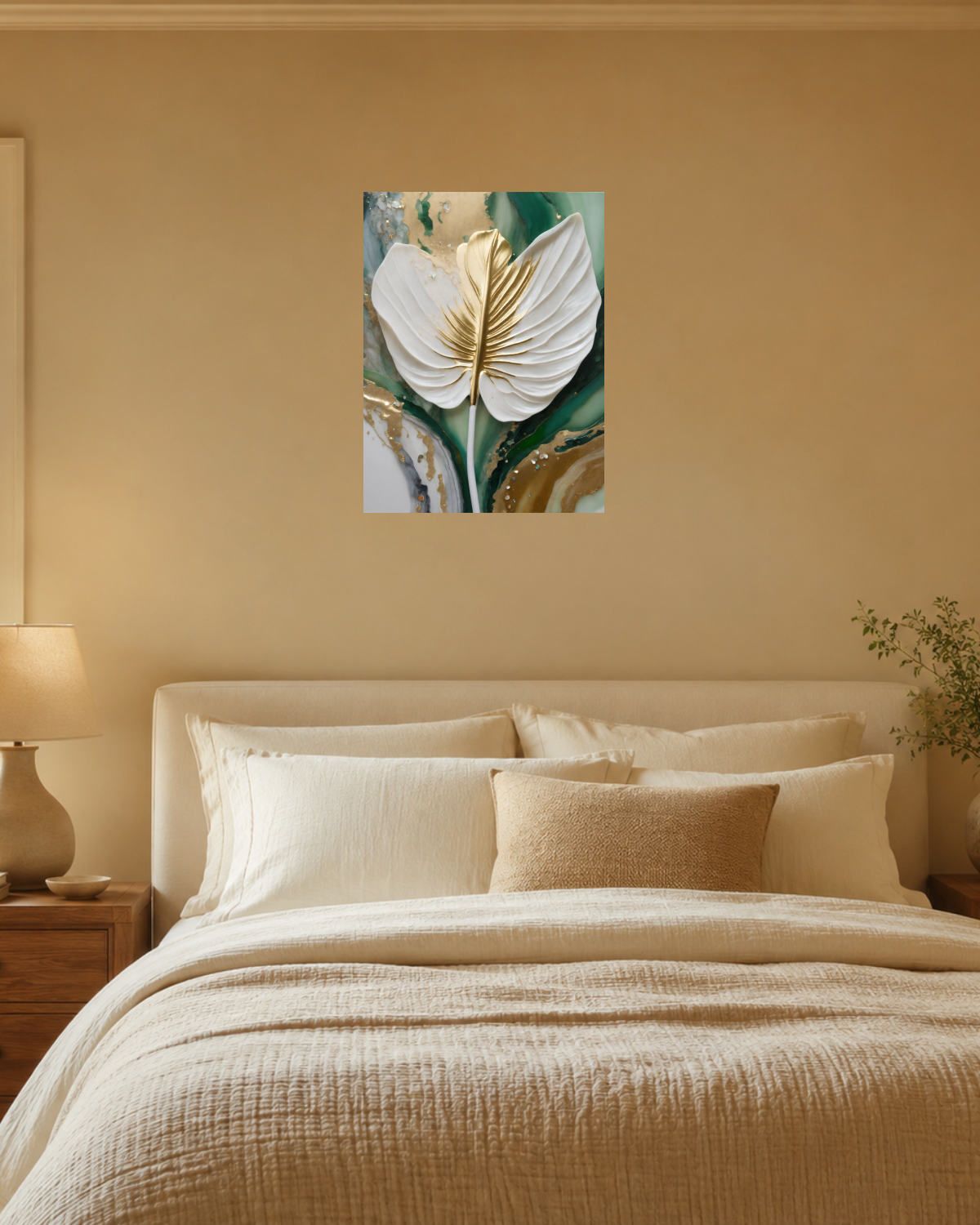 Chambre beige — vue 3