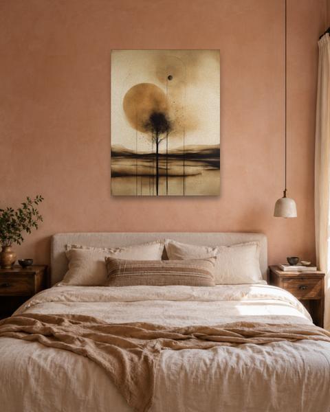 Chambre terracotta