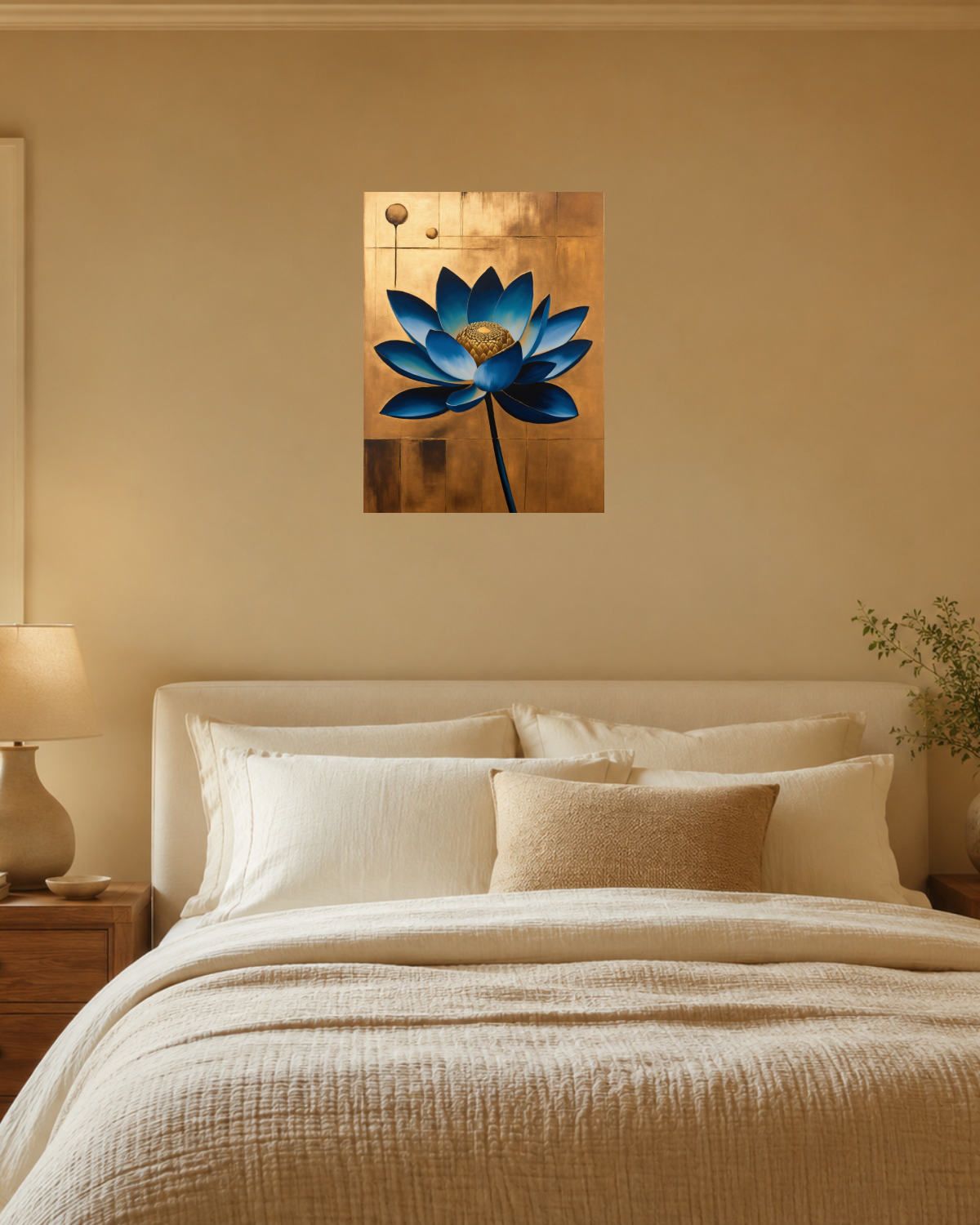 Chambre beige — vue 3
